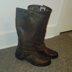Frye Dark Brown Boots